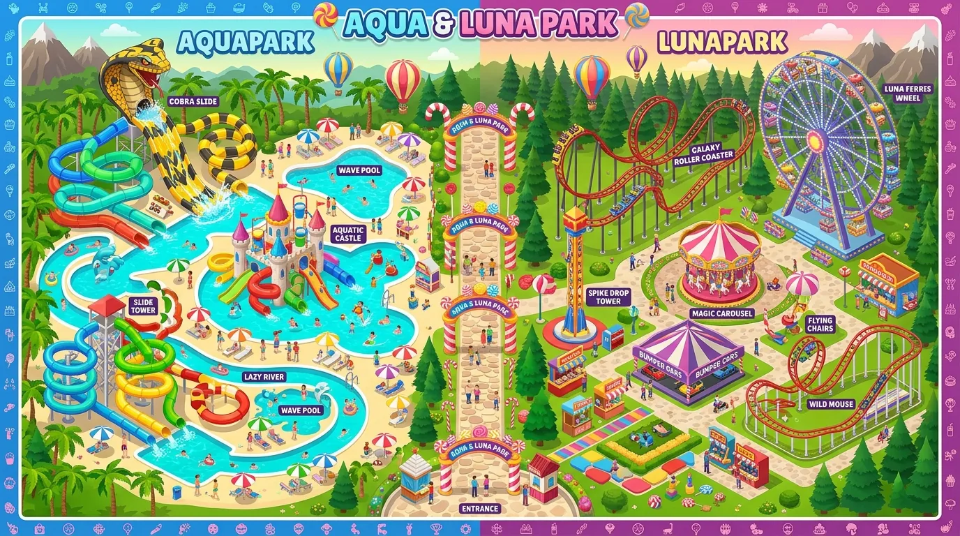 Candyland Fun Map