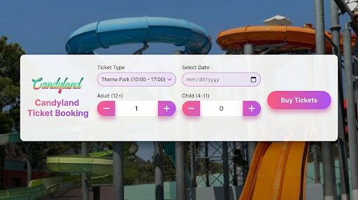 Candyland Biletleme Motoru Widget V2